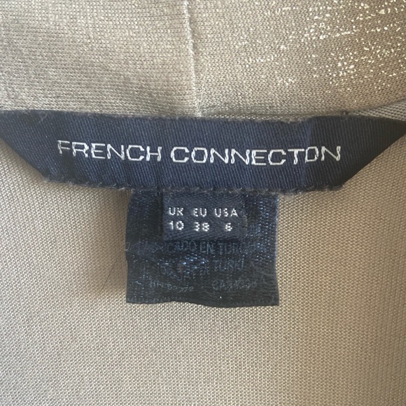 French Connection Shimmery Silver Dress - Picture 7 of 7